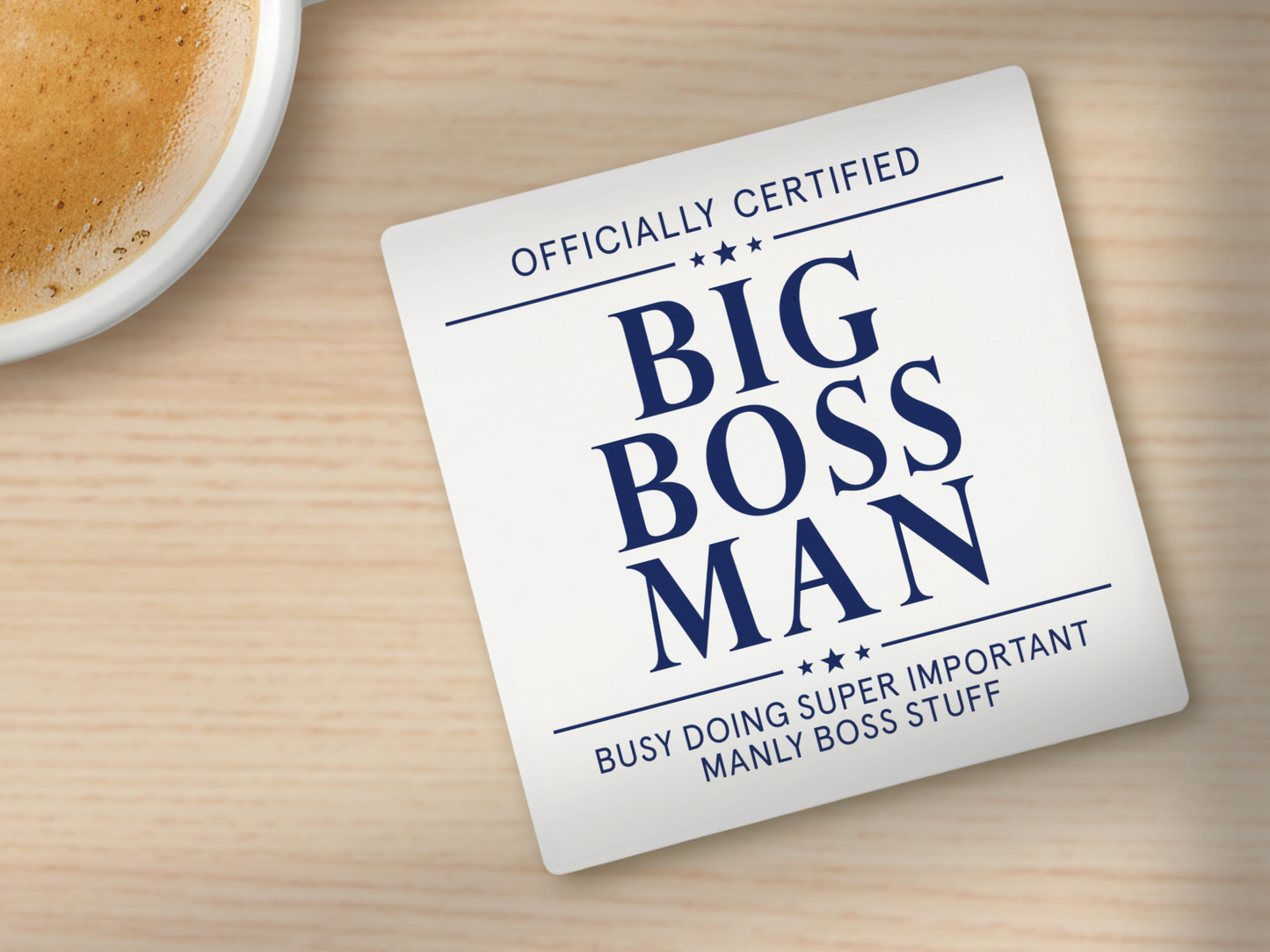 Big Boss Man | Coaster