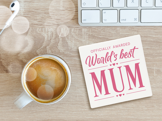 World's Best Mum | Coaster