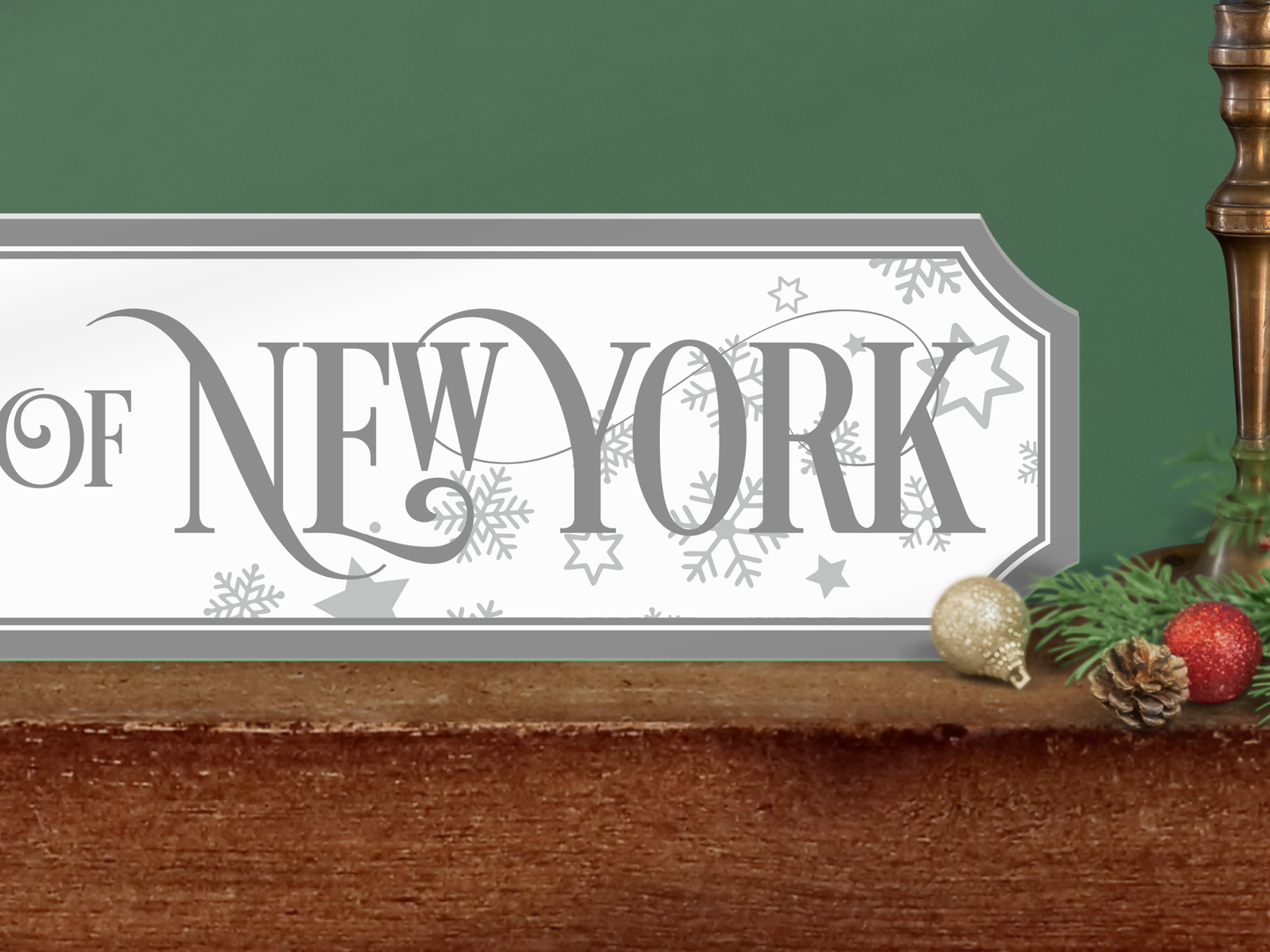 Fairy Tale of New York | Wooden Christmas Sign