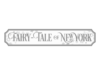 Fairy Tale of New York | Wooden Christmas Sign