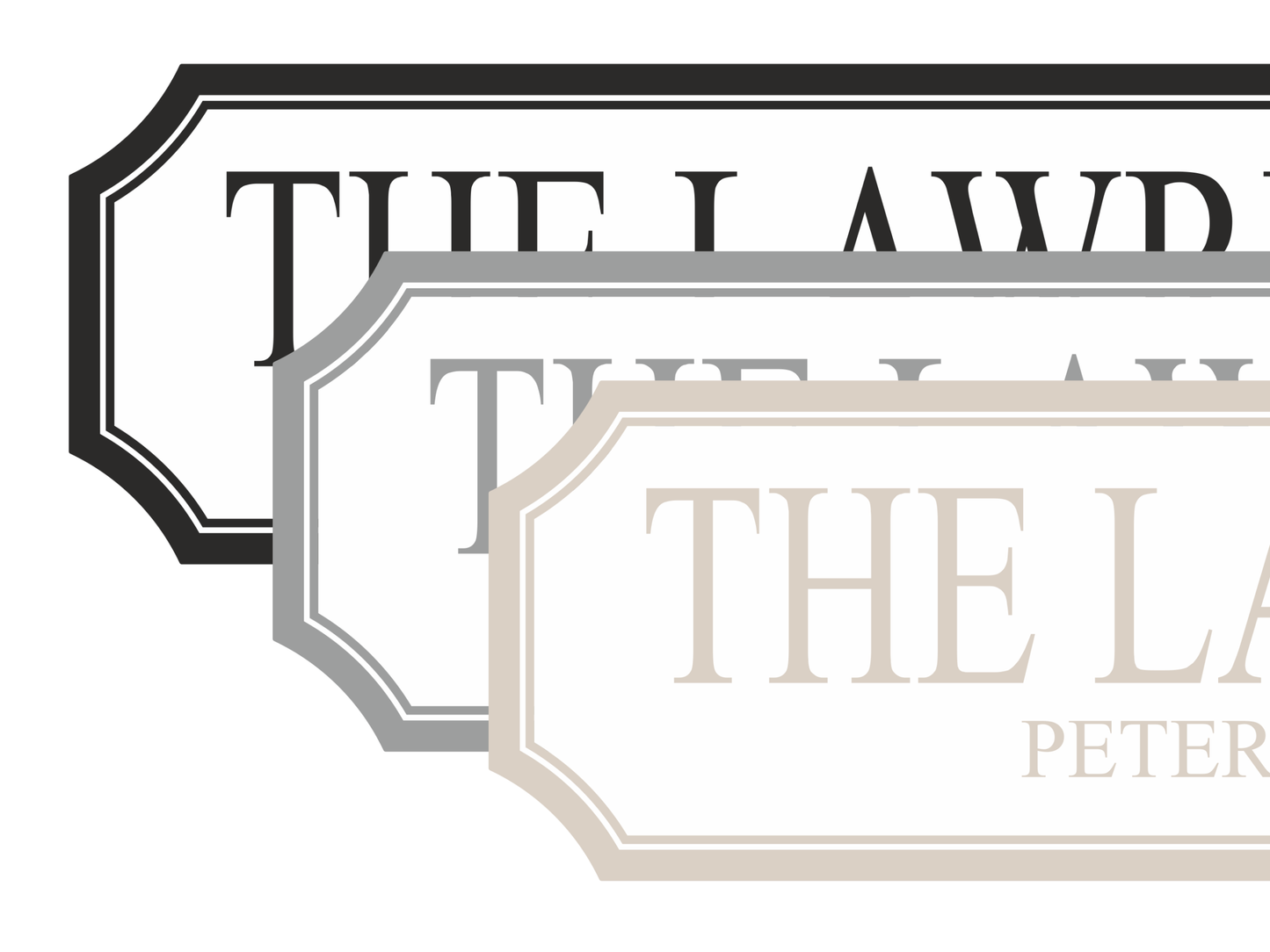 Personalised Family Name | Wooden Sign (3 Colour Options)