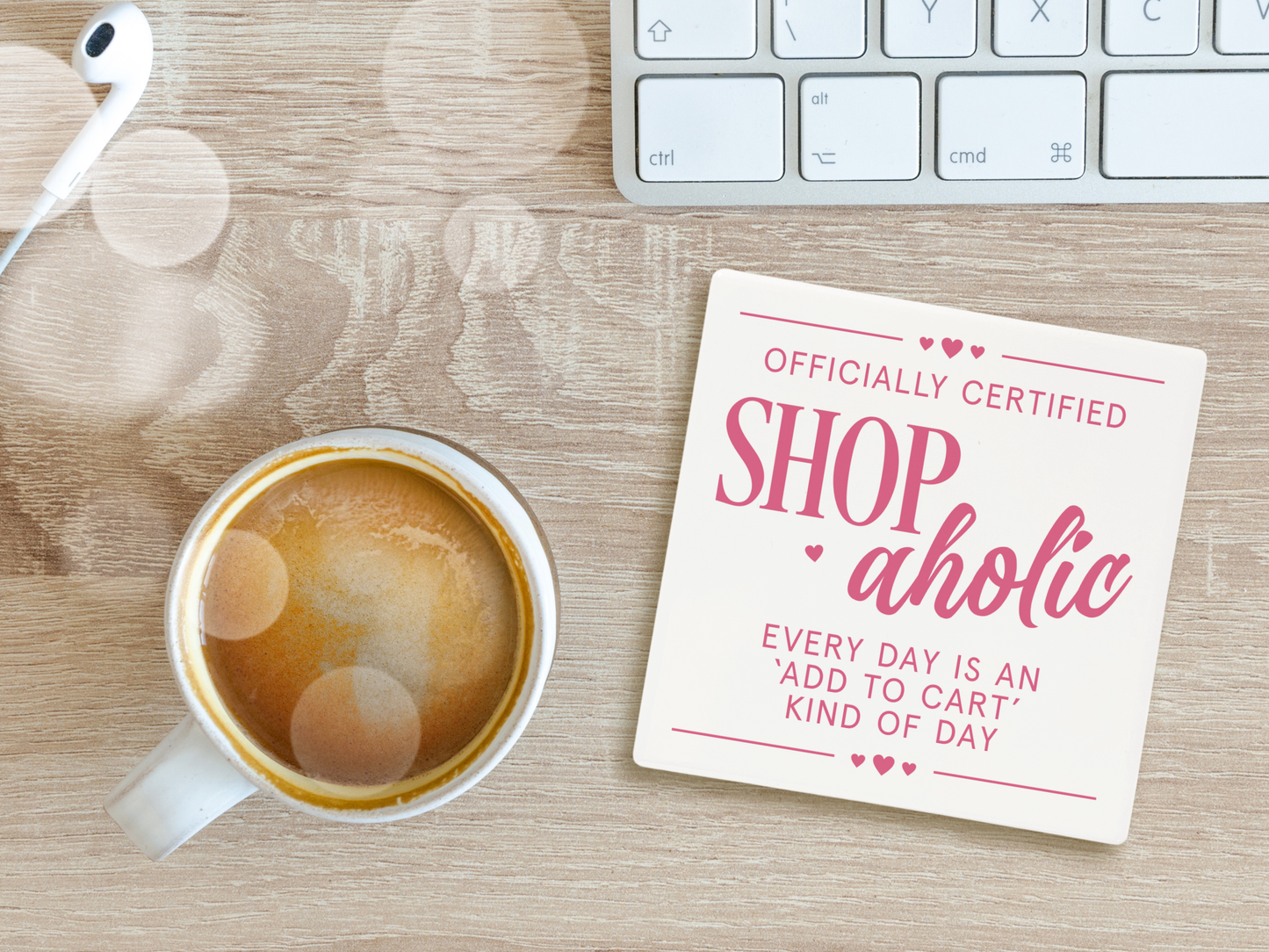 Shopaholic - Ceramic Mug