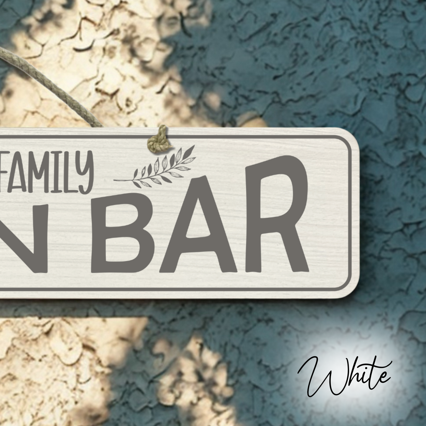 Personalised Outdoor Sign 'Garden Bar'