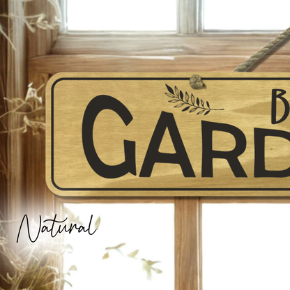 Personalised Outdoor Sign 'Garden Bar'