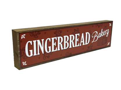 Gingerbread Bakery | Rustic Christmas Shelf Sitter