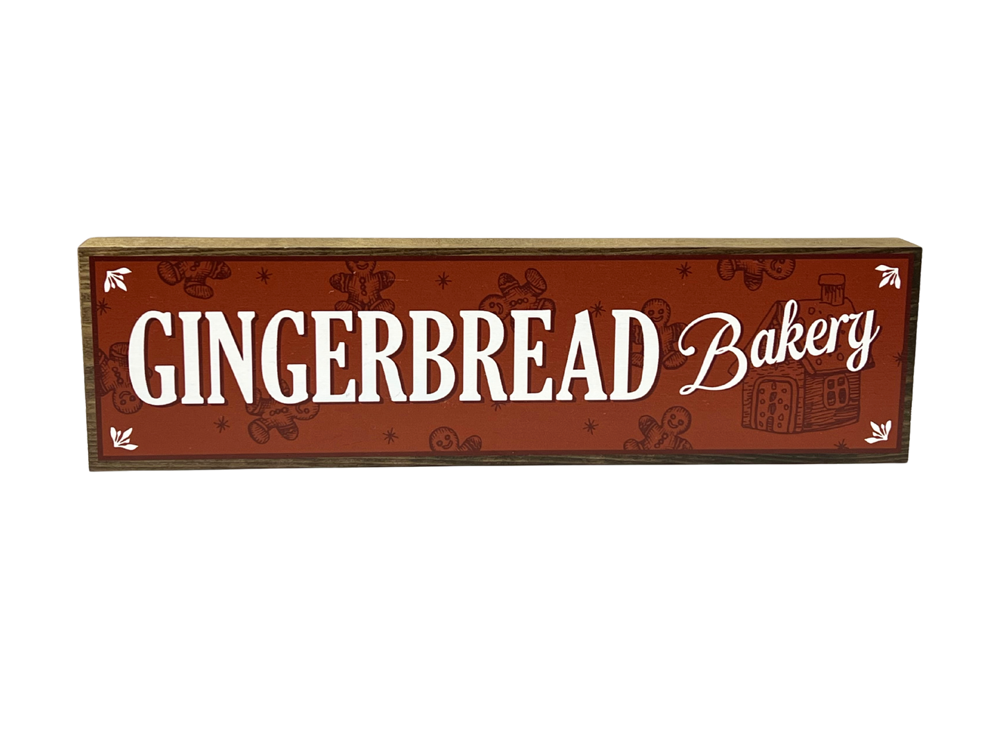 Gingerbread Bakery | Rustic Christmas Shelf Sitter