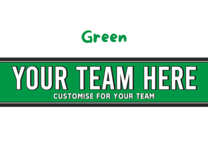 Personalised Football Team - Vintage Block