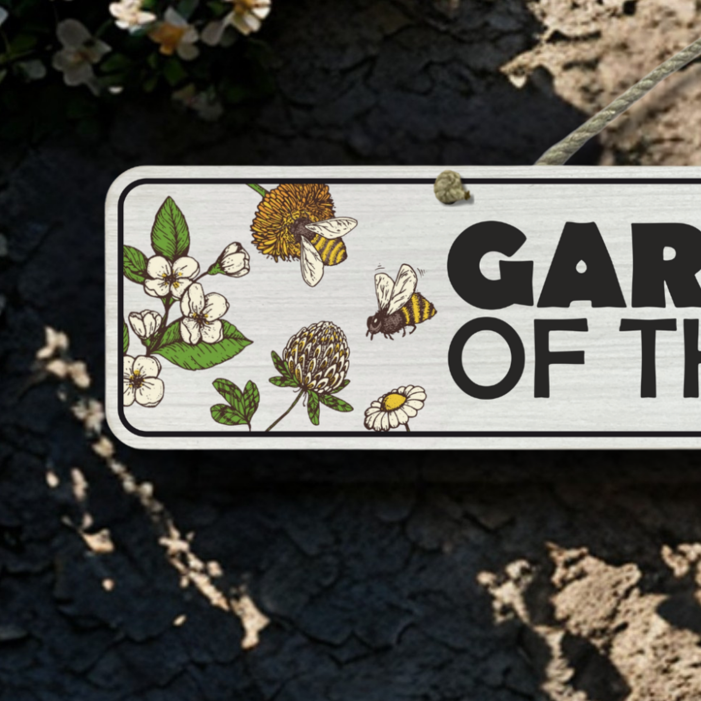 Gardener Of The Year - Wooden Outdoor Sign