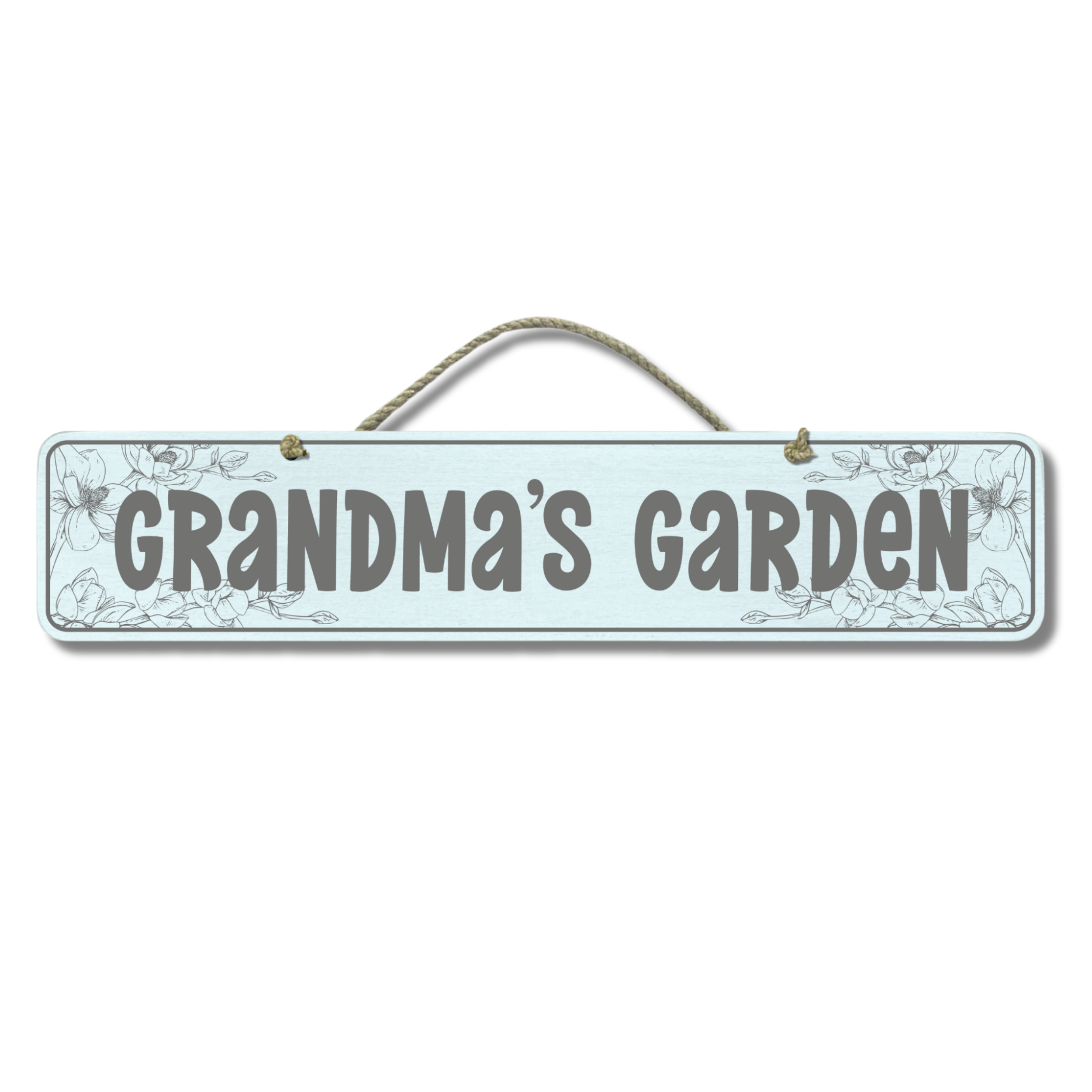 Grandma's Garden - Wooden Outdoor Garden Sign
