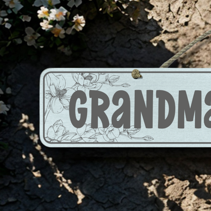 Grandma's Garden - Wooden Outdoor Garden Sign