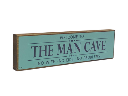 The Man Cave | Rustic Block Shelf Sitter