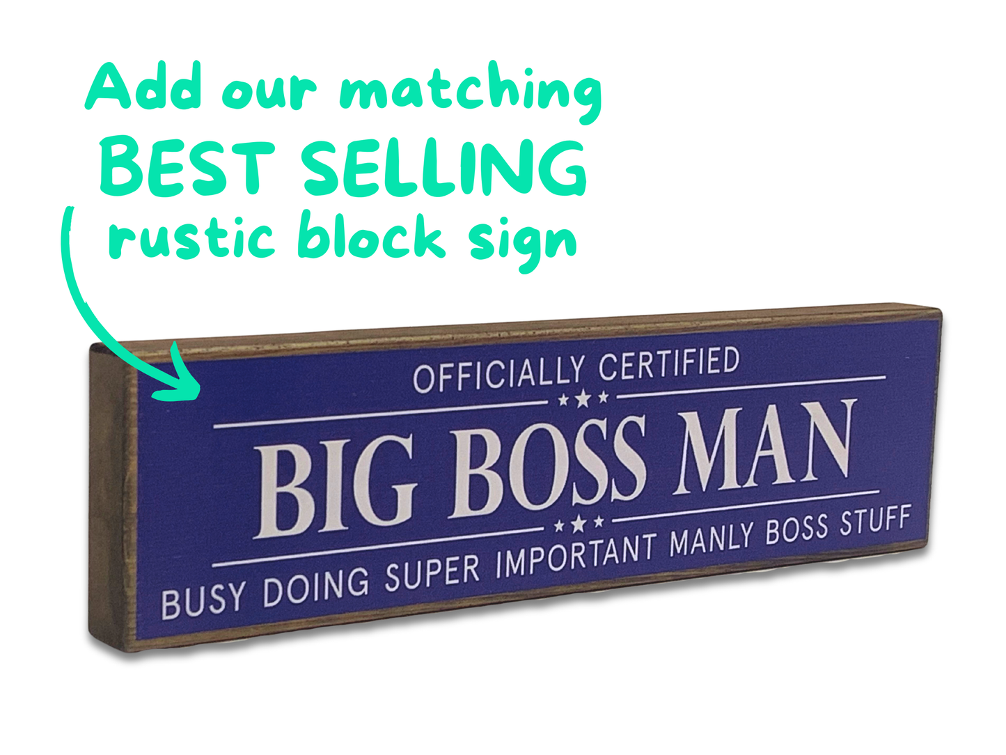Big Boss Man | Coaster