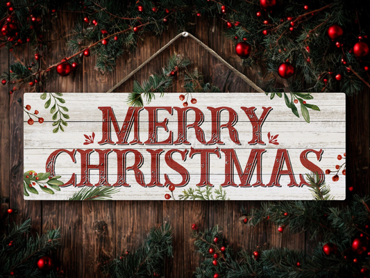 Merry Christmas | Hanging Christmas Sign
