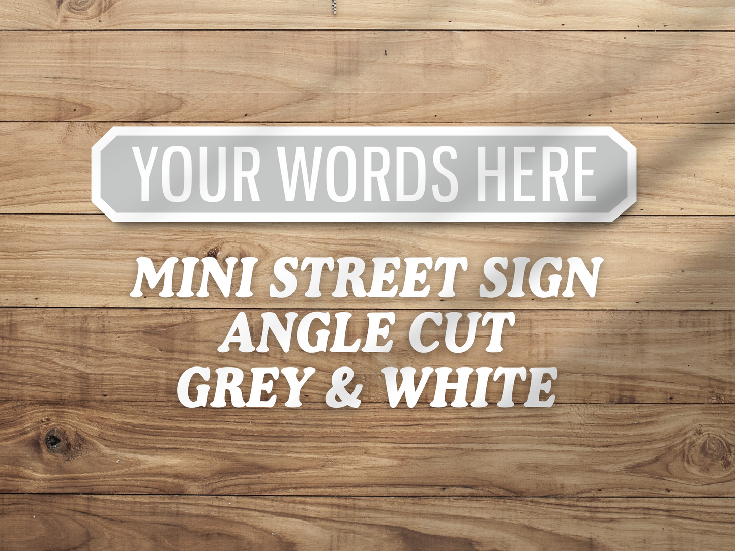 Personalised Vintage-Style Street Sign
