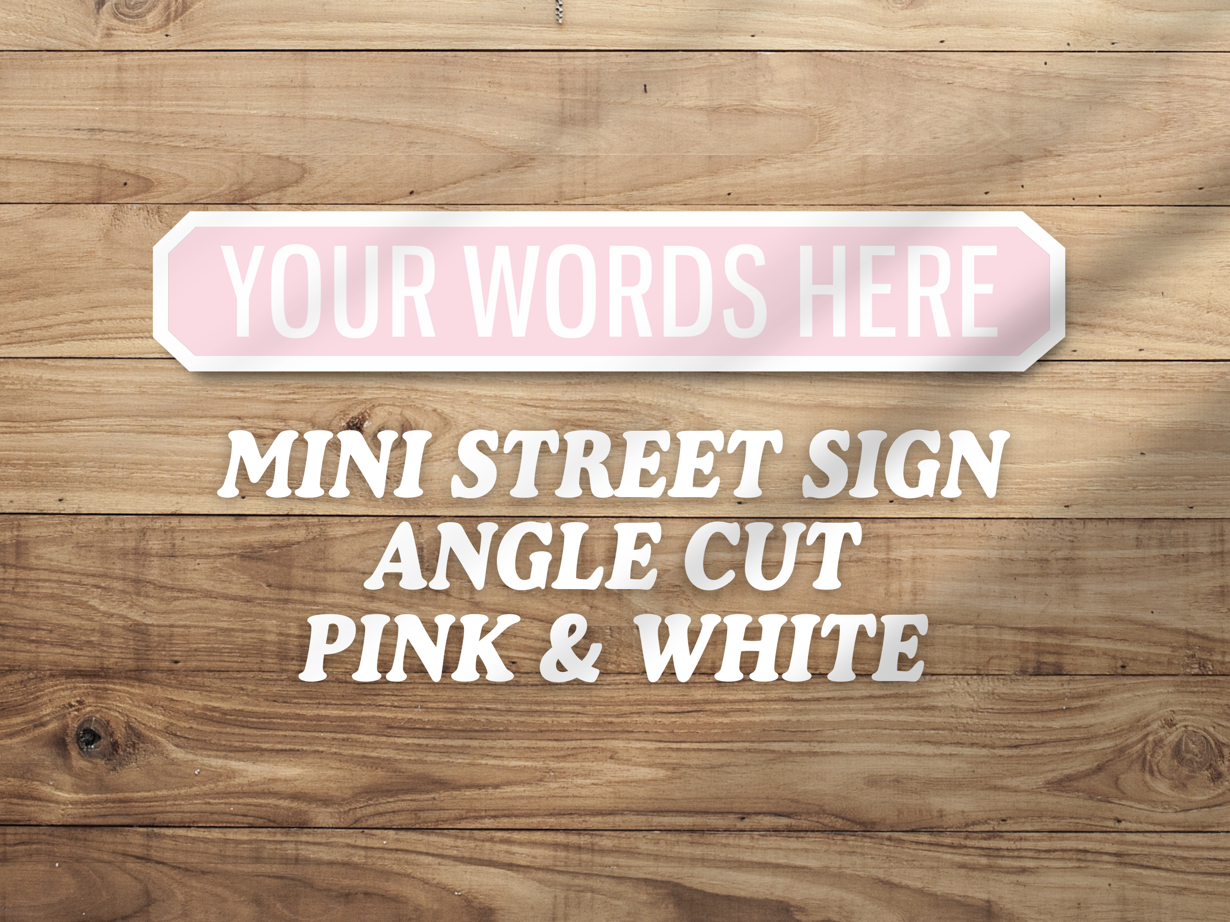 Personalised Vintage-Style Street Sign