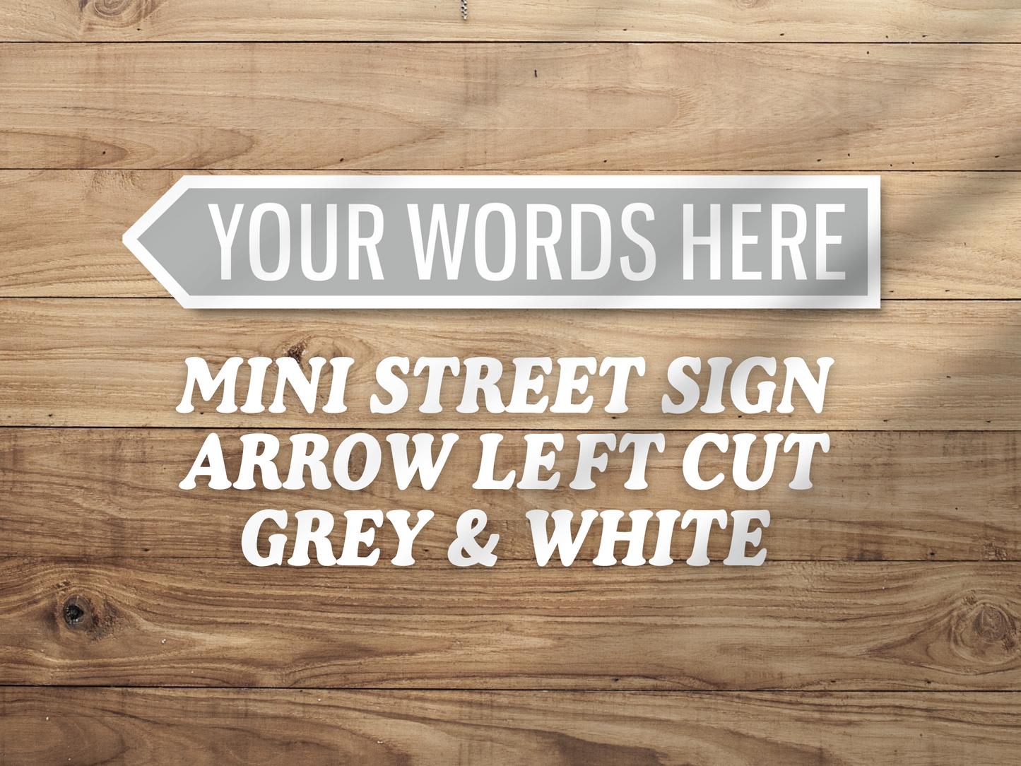 Personalised Vintage-Style Street Sign