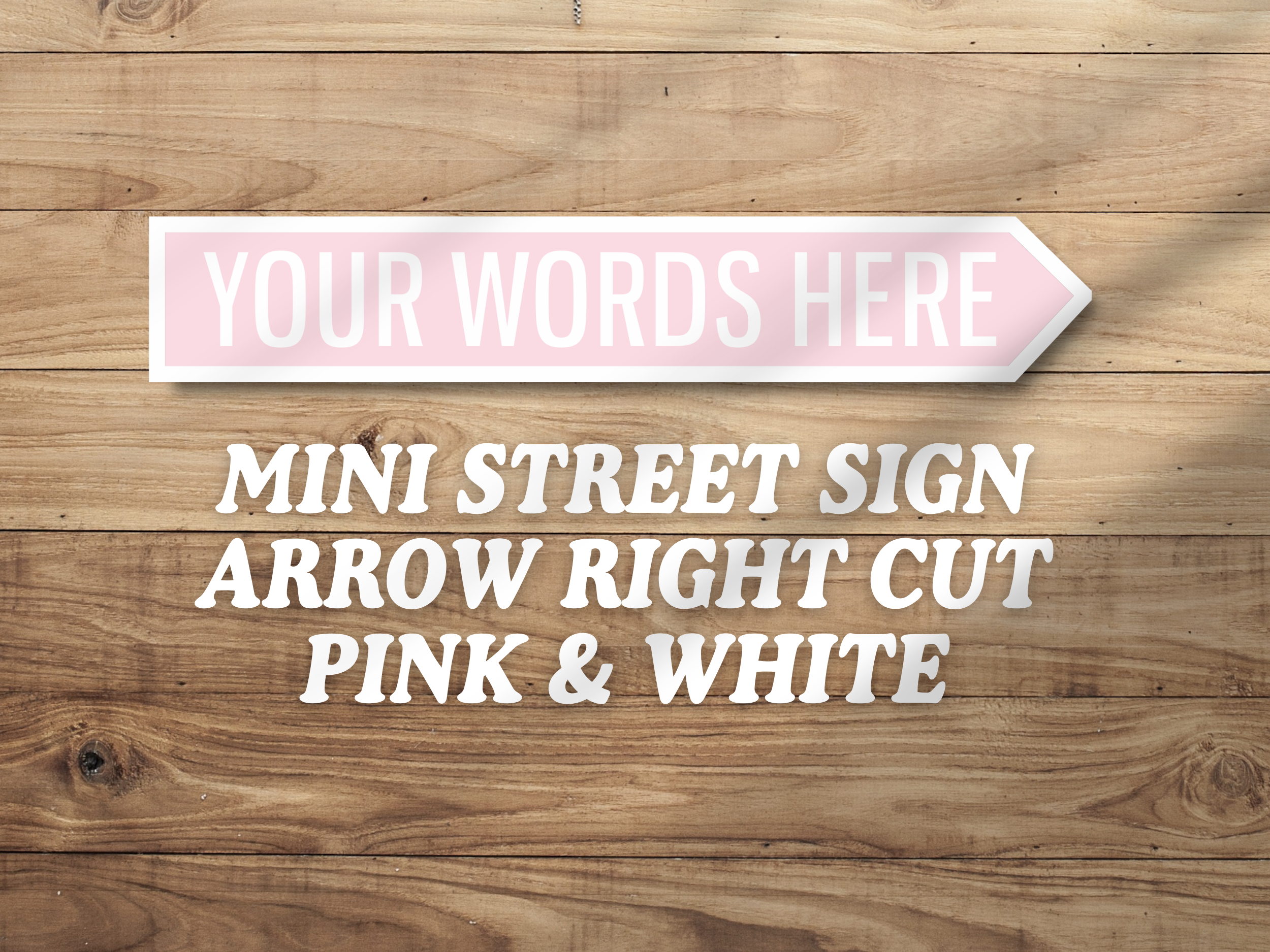 Personalised Vintage-Style Street Sign