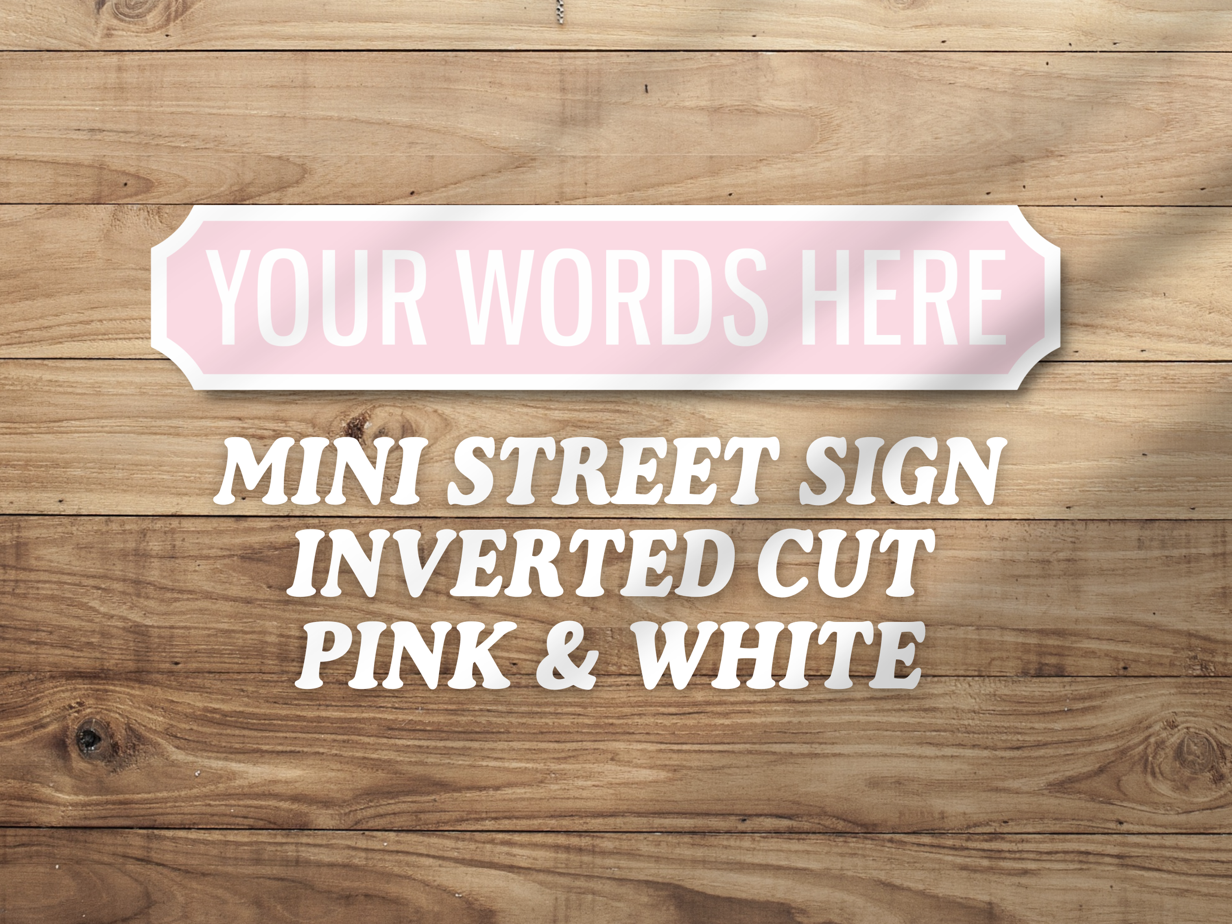 Personalised Vintage-Style Street Sign