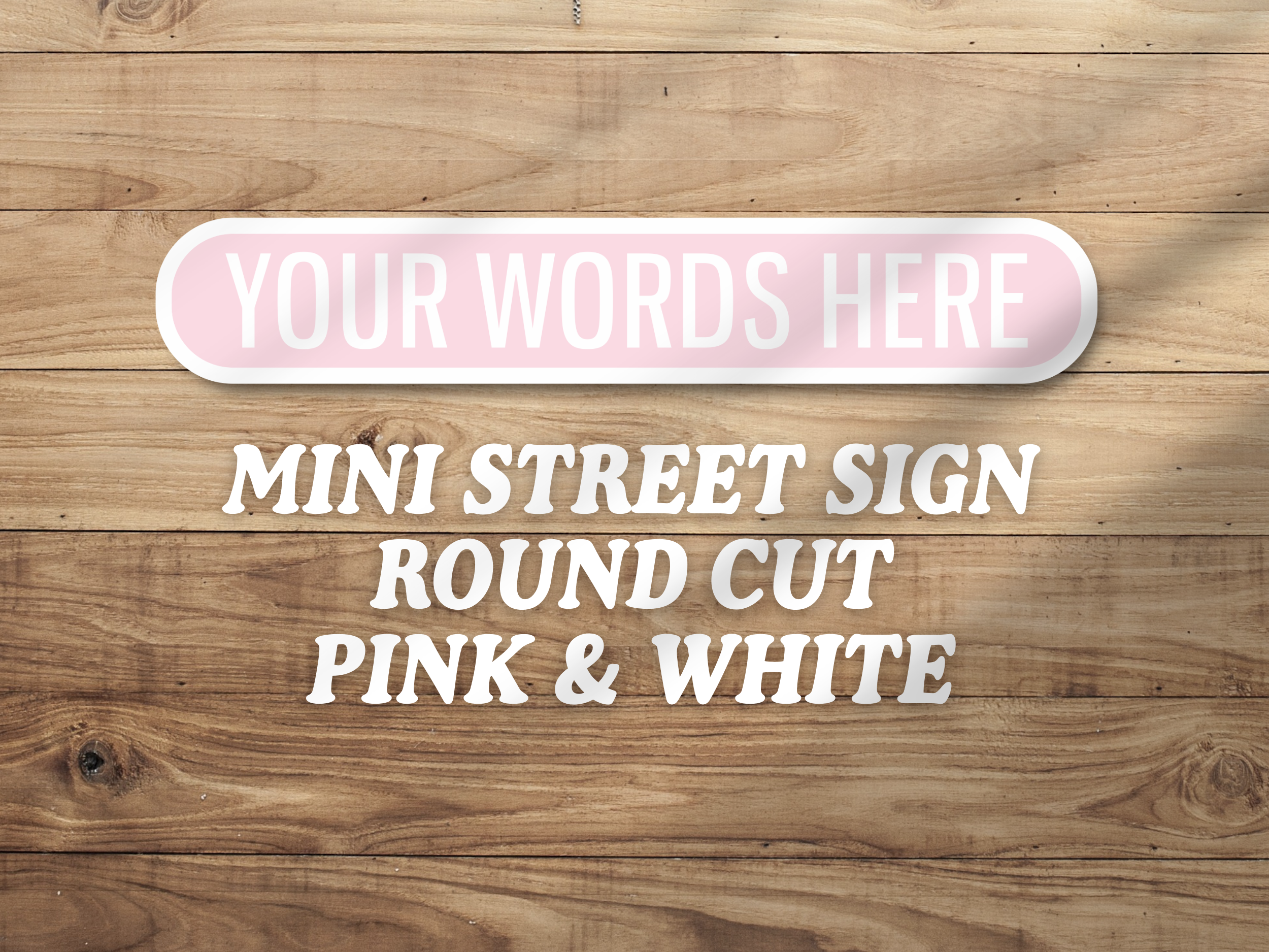 Personalised Vintage-Style Street Sign