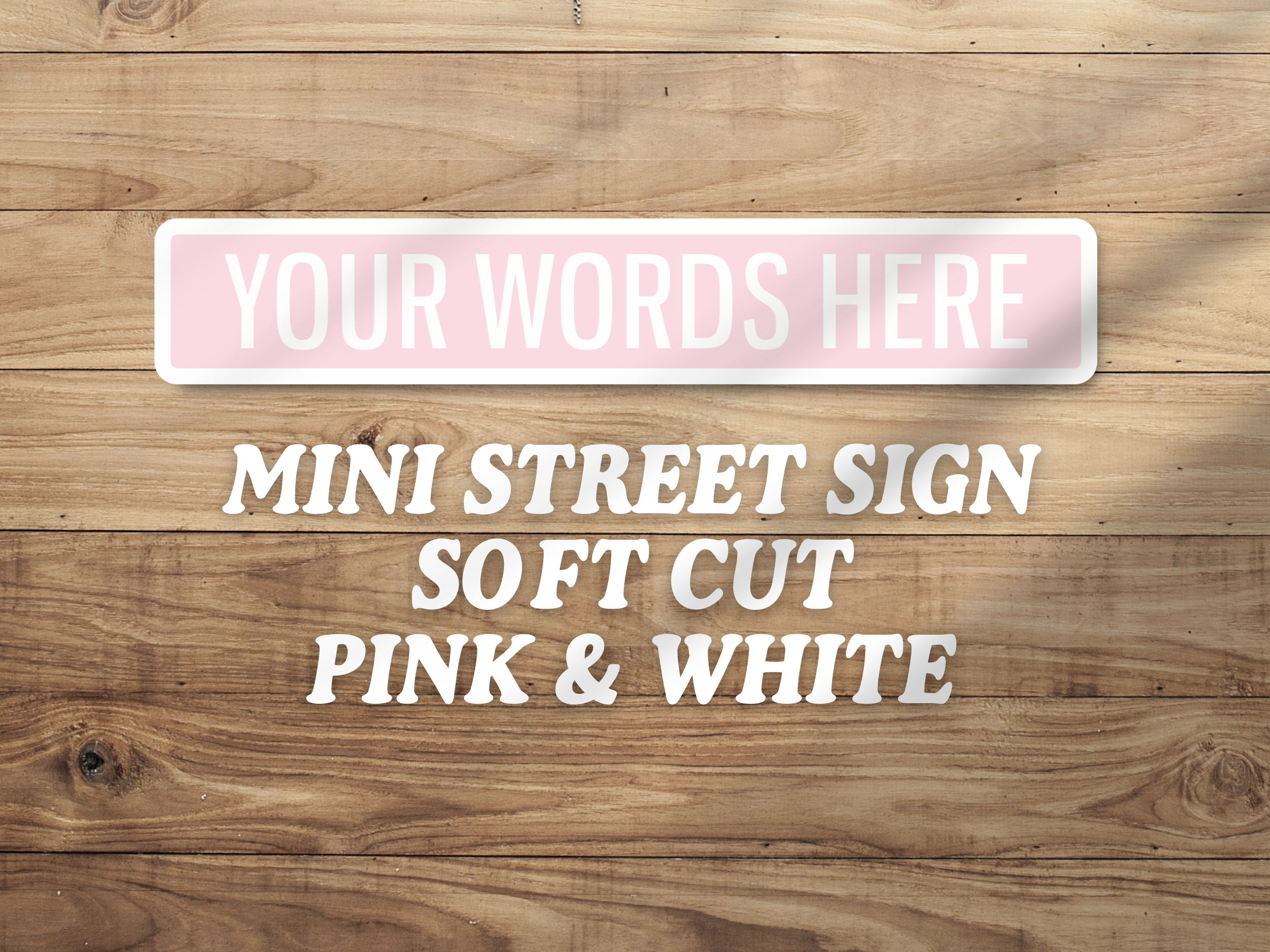 Personalised Vintage-Style Street Sign
