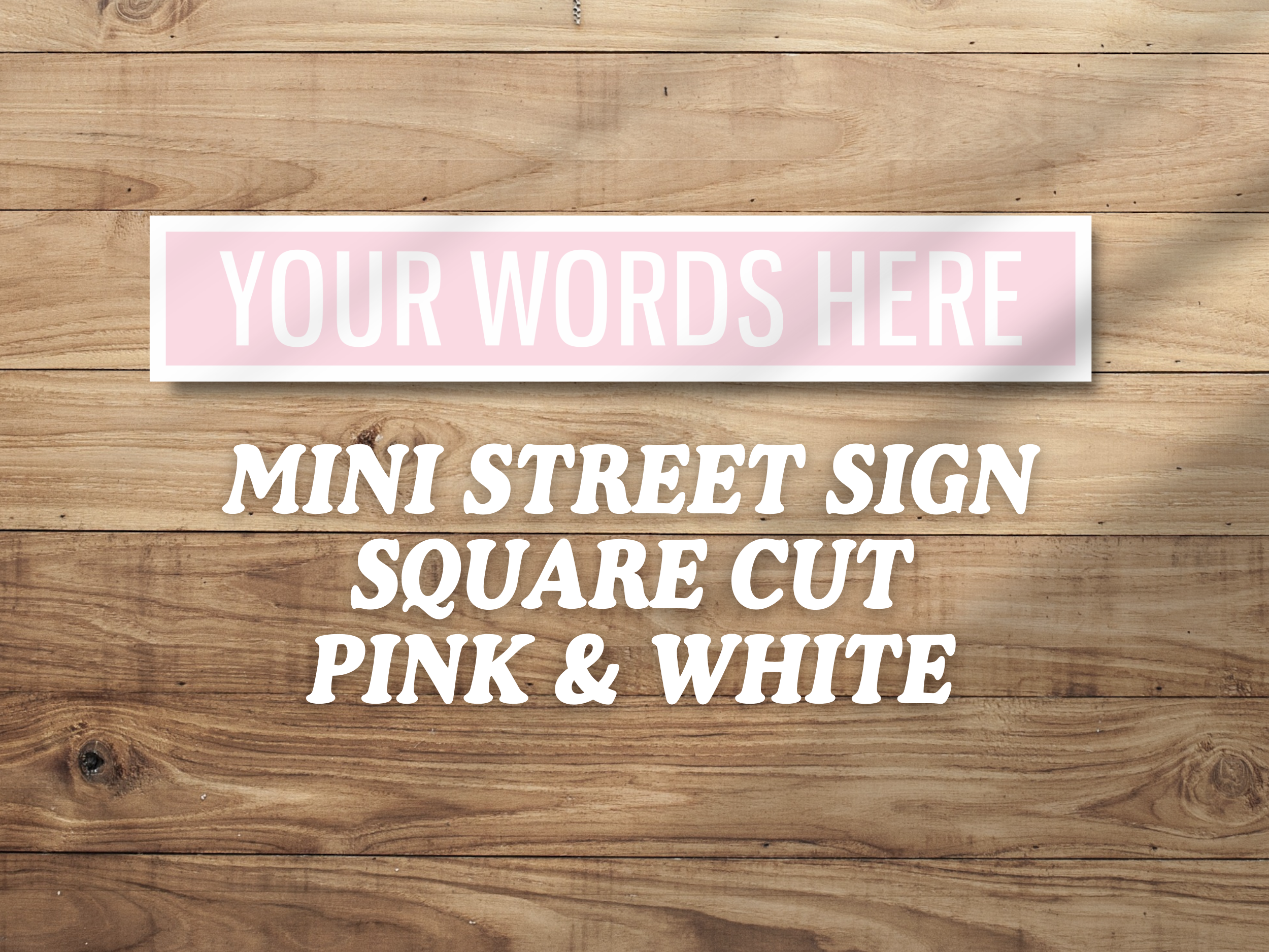 Personalised Vintage-Style Street Sign