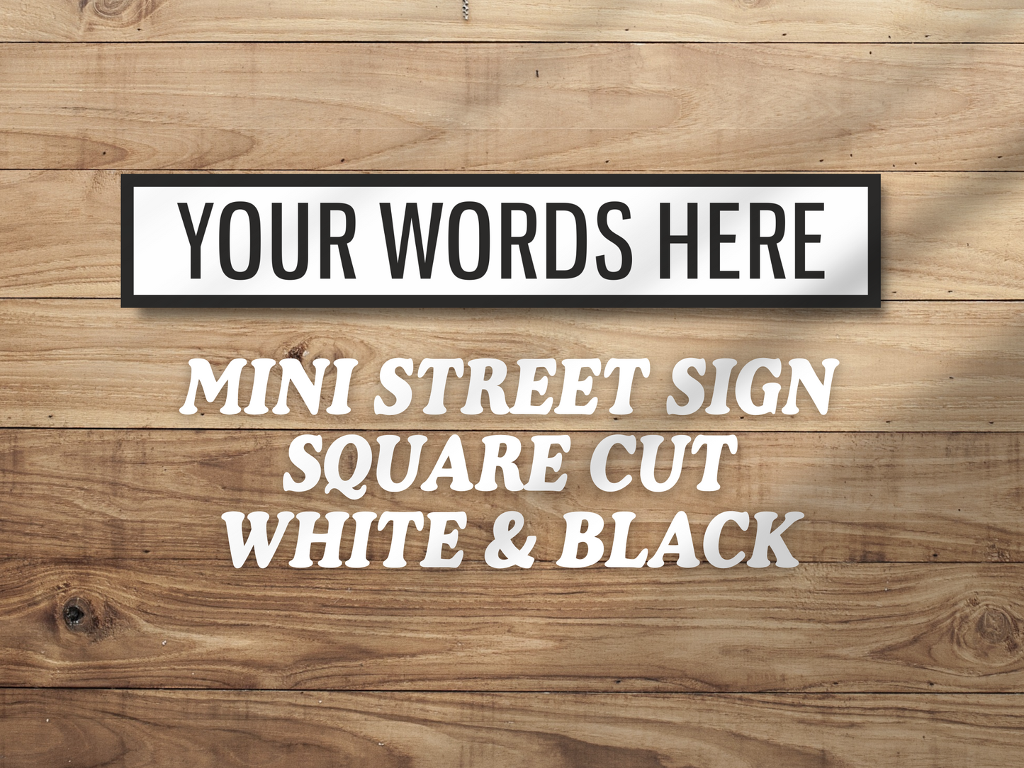 Personalised Vintage-Style Street Sign