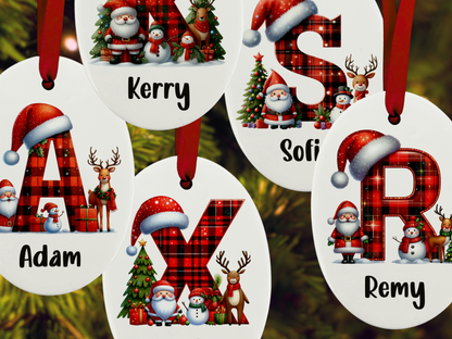 Personalised Name - Christmas Tree Ornament