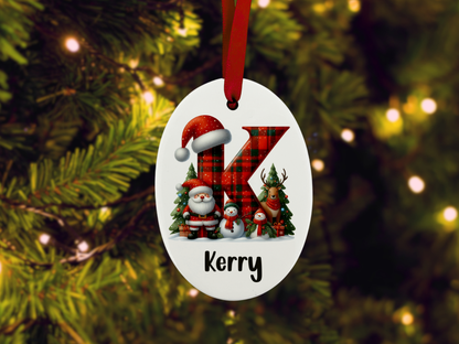 Personalised Name - Christmas Tree Ornament