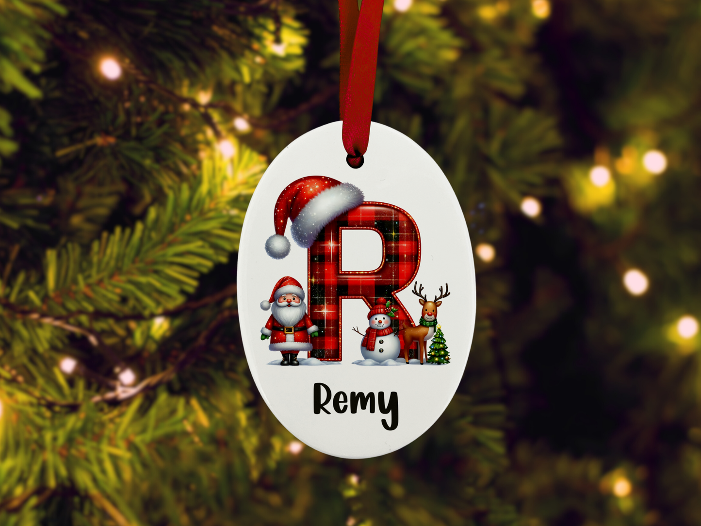 Personalised Name - Christmas Tree Ornament