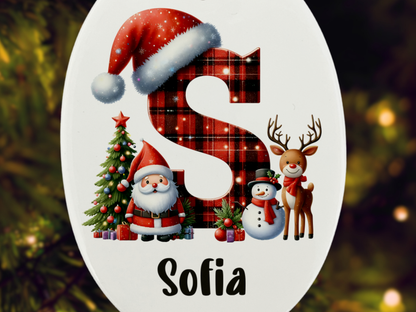 Personalised Name - Christmas Tree Ornament