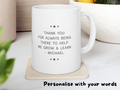 Personalised Teacher | Ceramic Mug