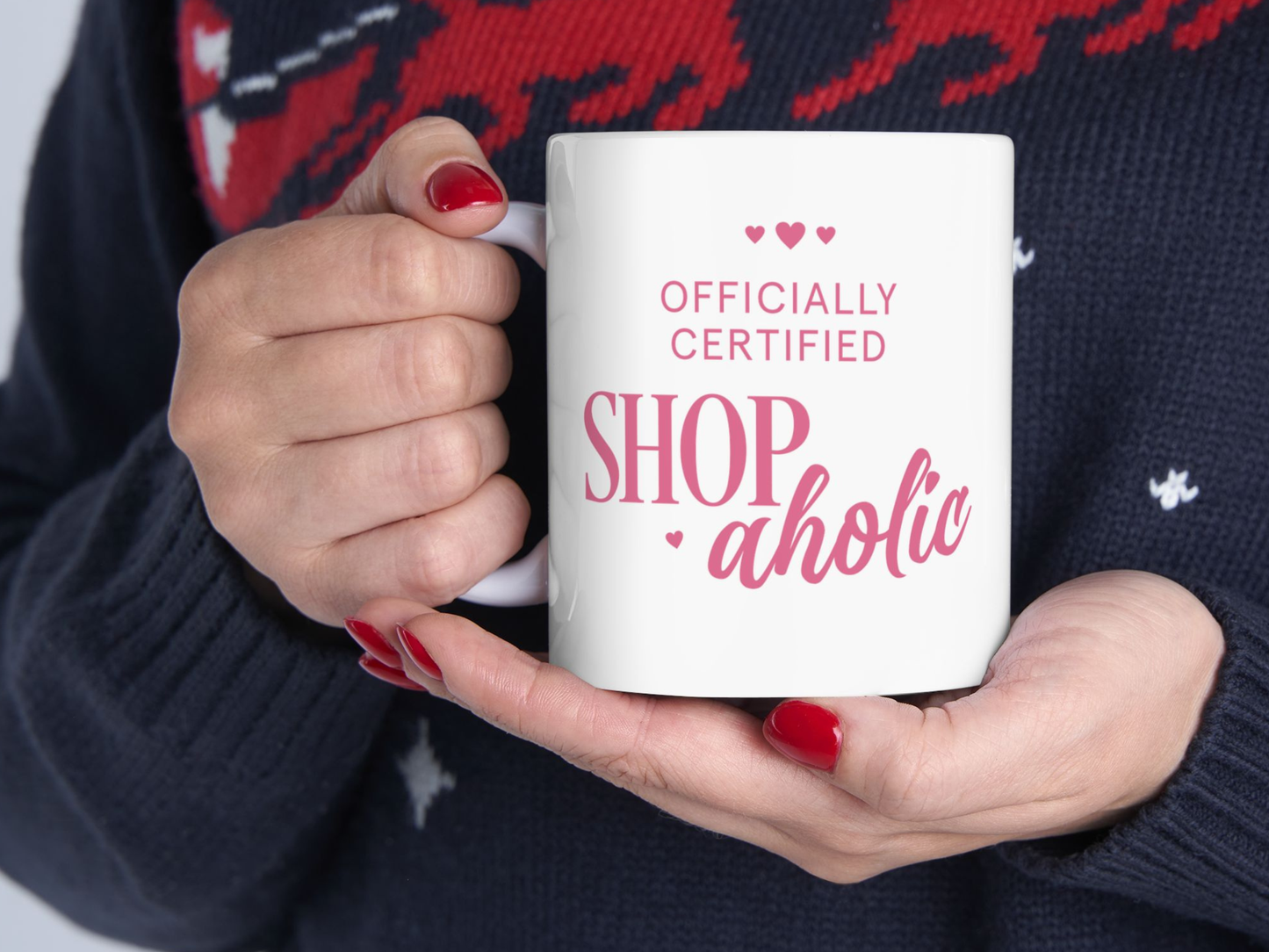 Shopaholic - Ceramic Mug