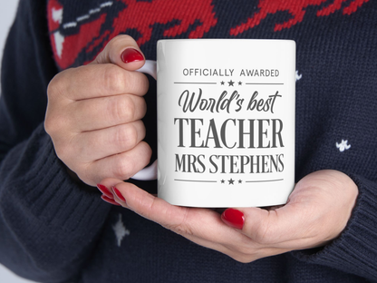 Personalised Teacher | Ceramic Mug