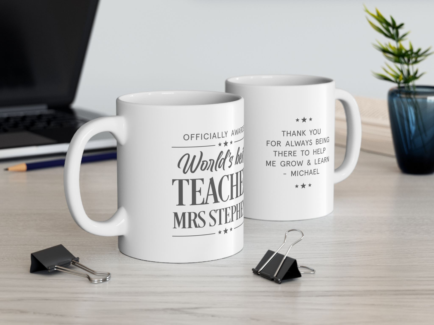 Personalised Teacher | Ceramic Mug