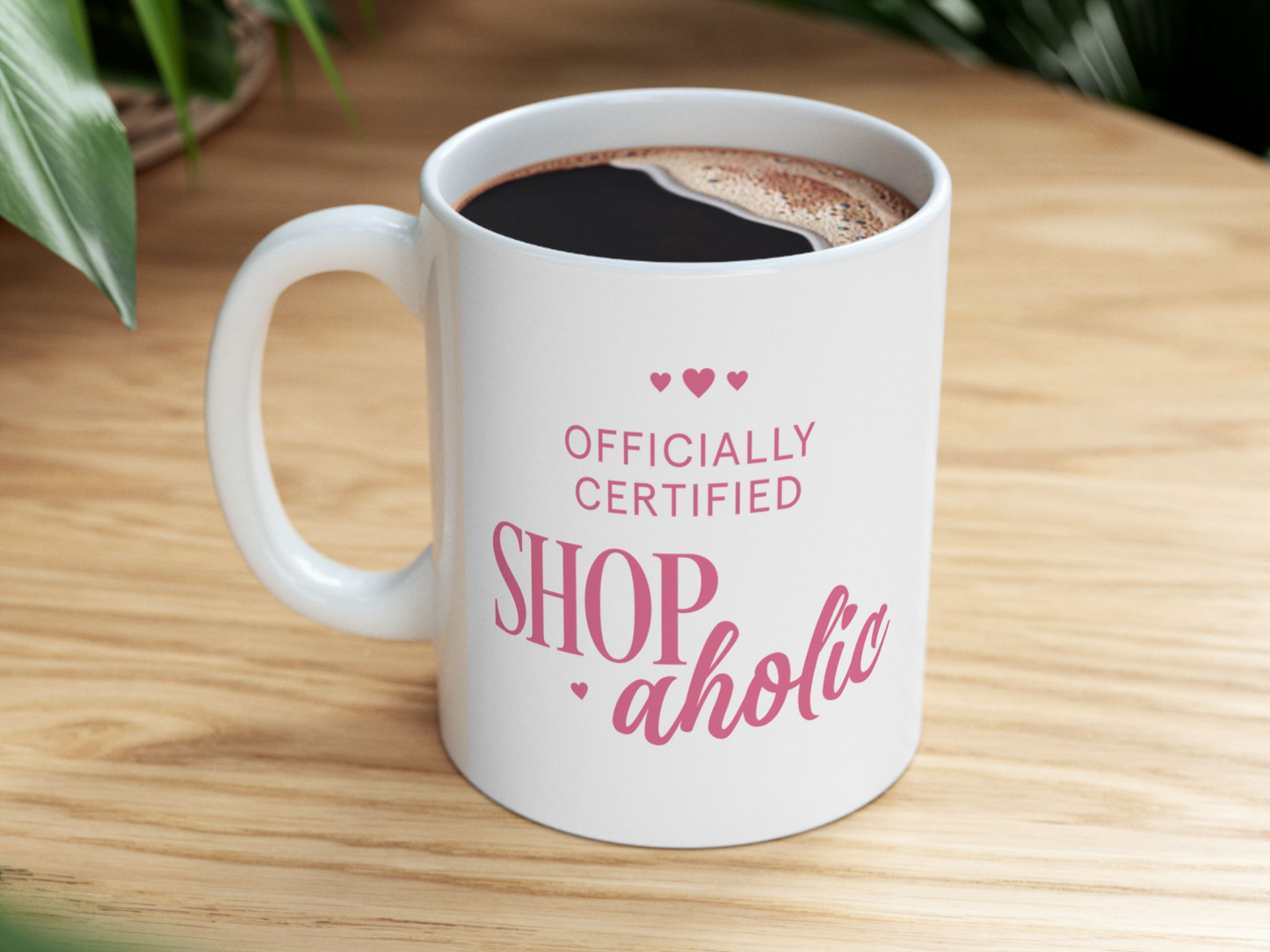 Shopaholic - Ceramic Mug