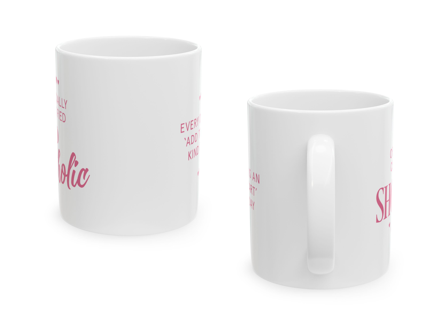 Shopaholic - Ceramic Mug