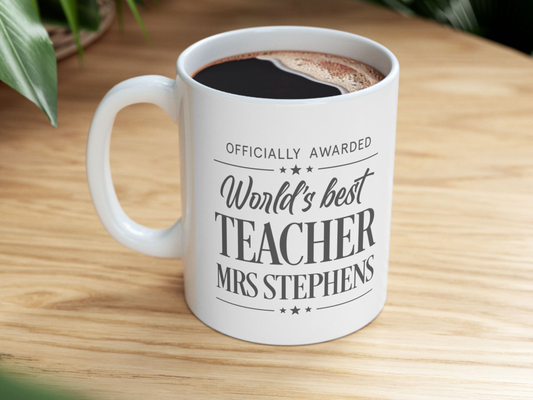 Personalised Teacher | Ceramic Mug