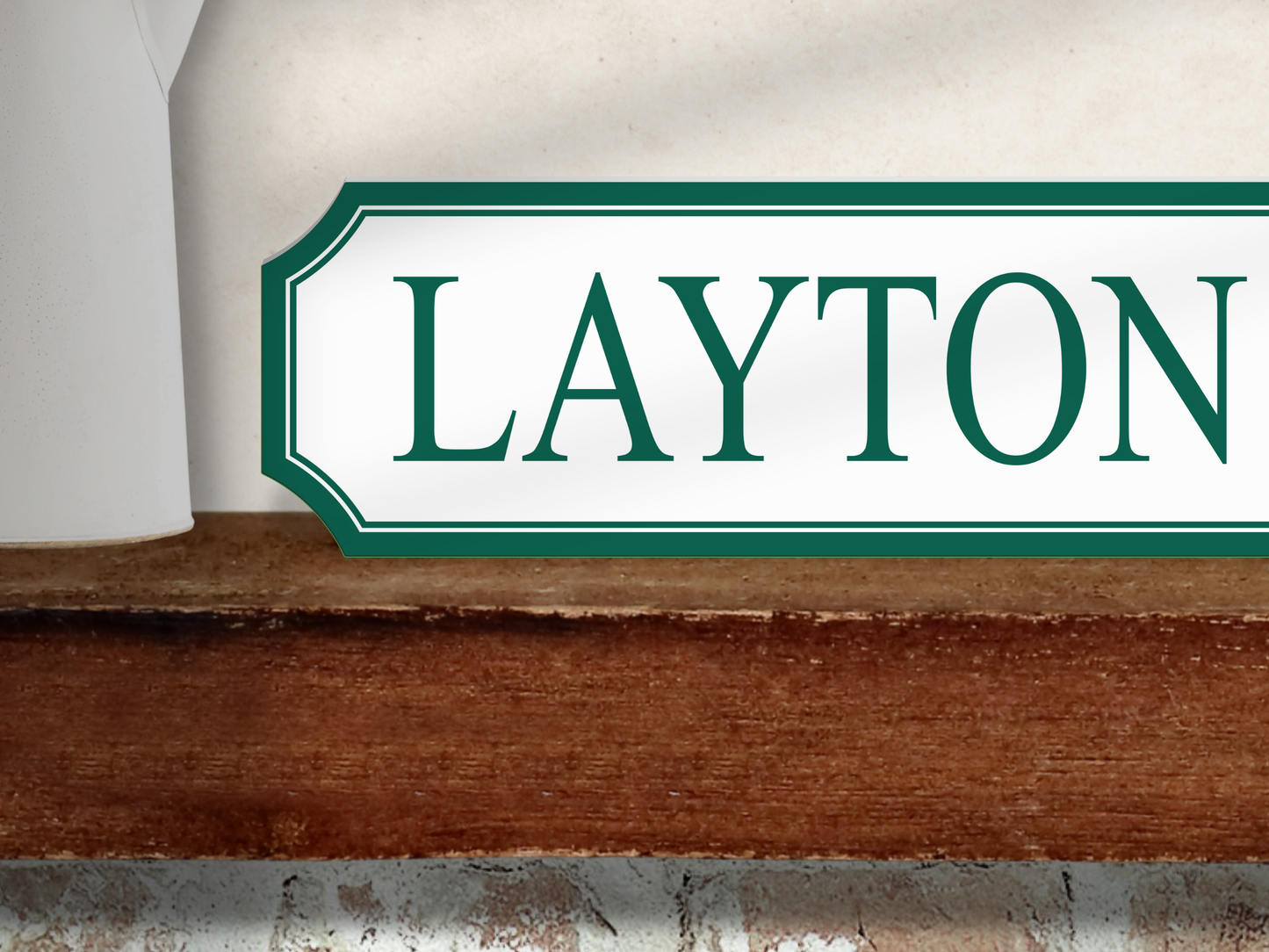 Personalised Kids Room | Wooden Sign (5 Colour Options)