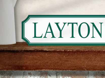 Personalised Kids Room | Wooden Sign (5 Colour Options)