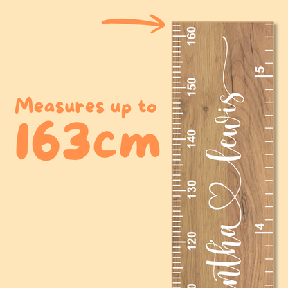 Personalised Height Ruler - Multiple Names