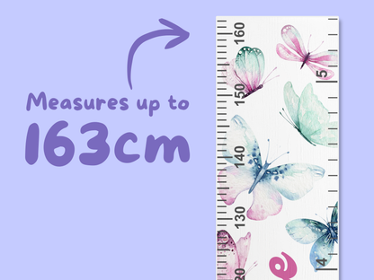 Personalised Name | Butterfly Height Ruler