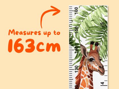 Personalised Name | Giraffe Height Ruler