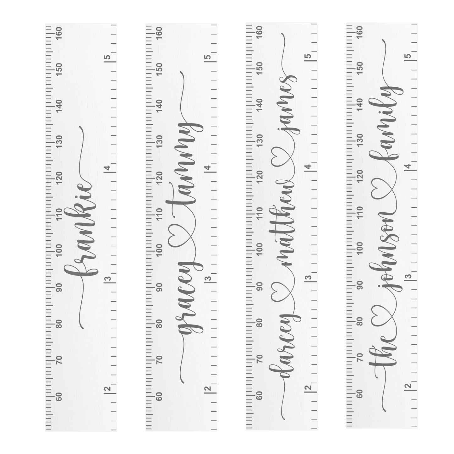 Personalised Height Ruler - Multiple Names