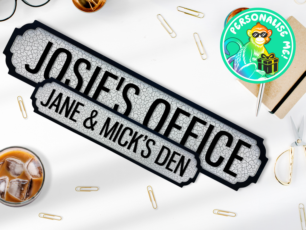 Personalised Vintage-Style Street Sign