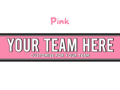 Personalised Football Team - Vintage Block