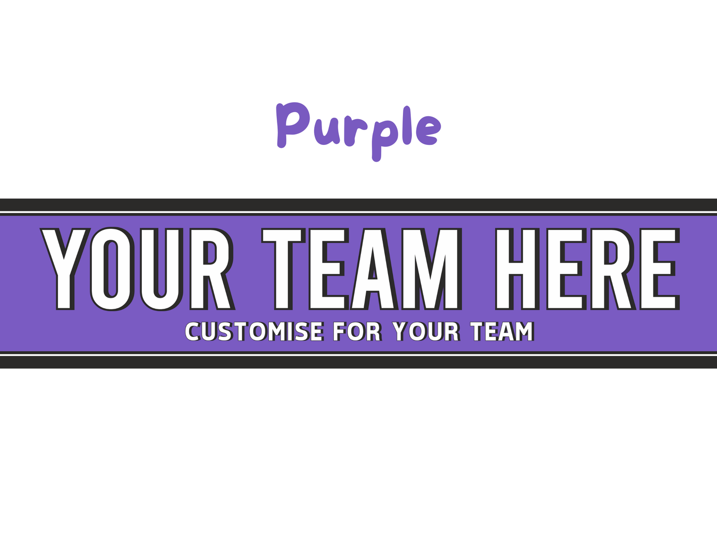 Personalised Football Team - Vintage Block