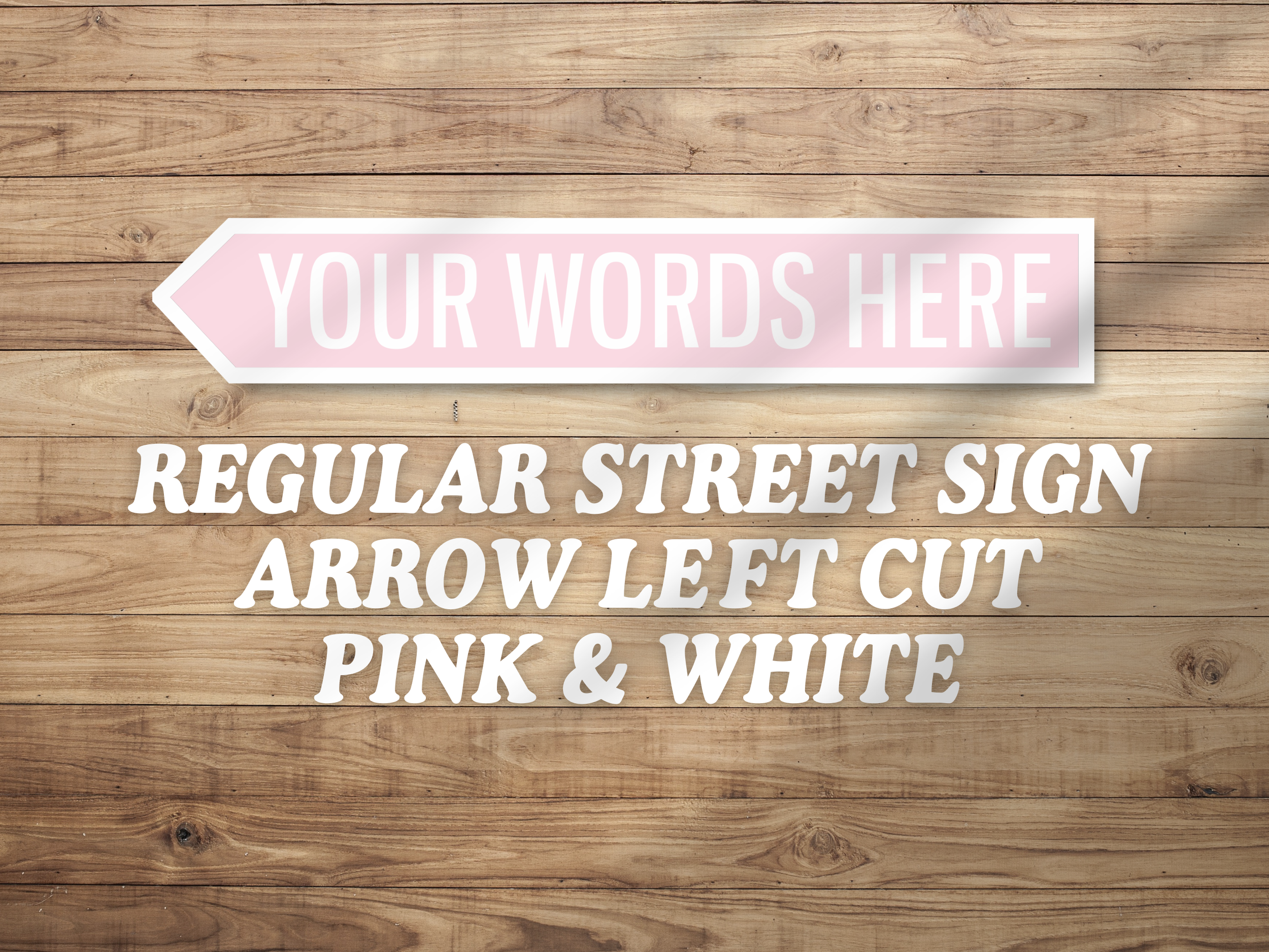 Personalised Vintage-Style Street Sign
