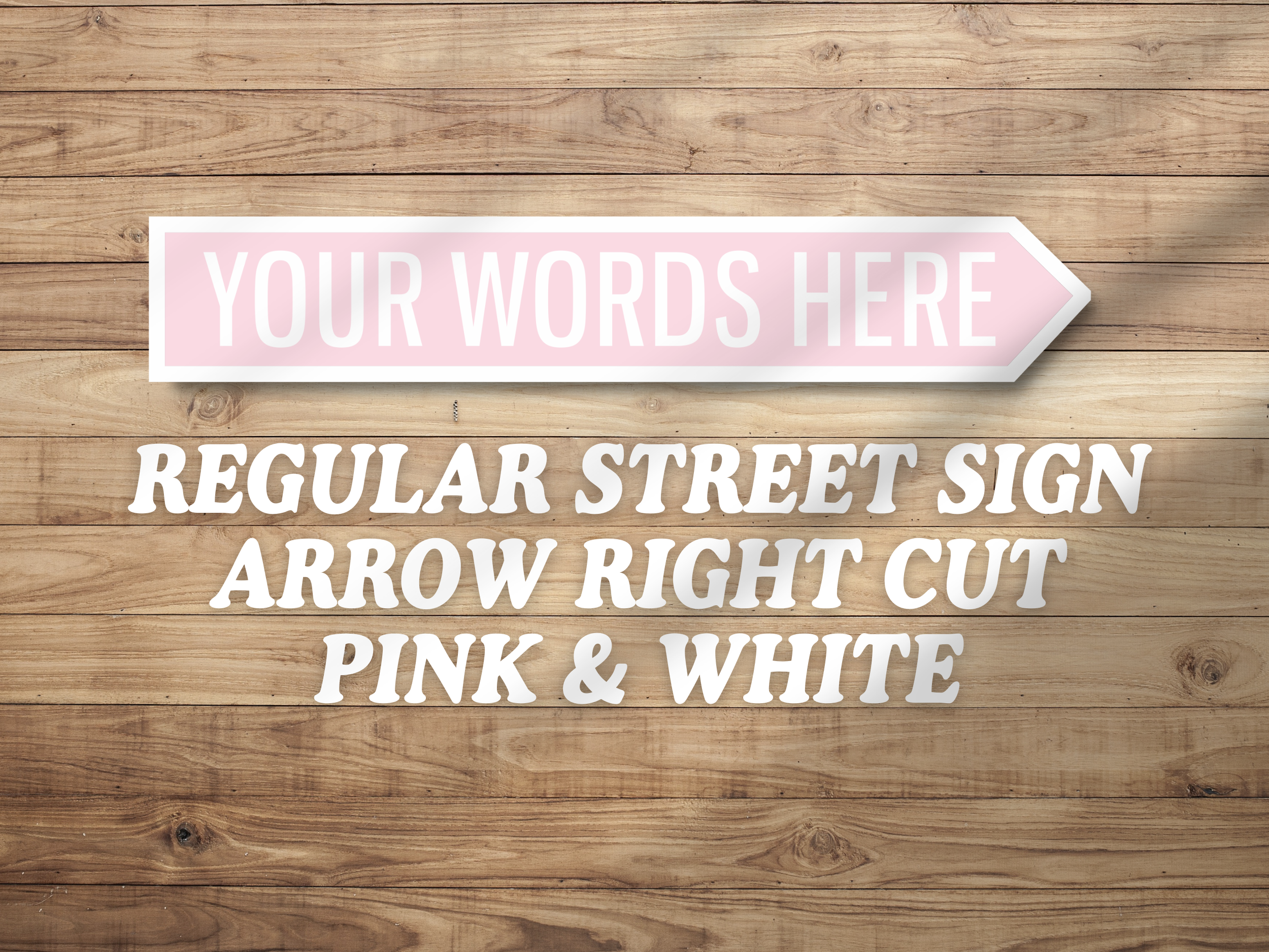 Personalised Vintage-Style Street Sign