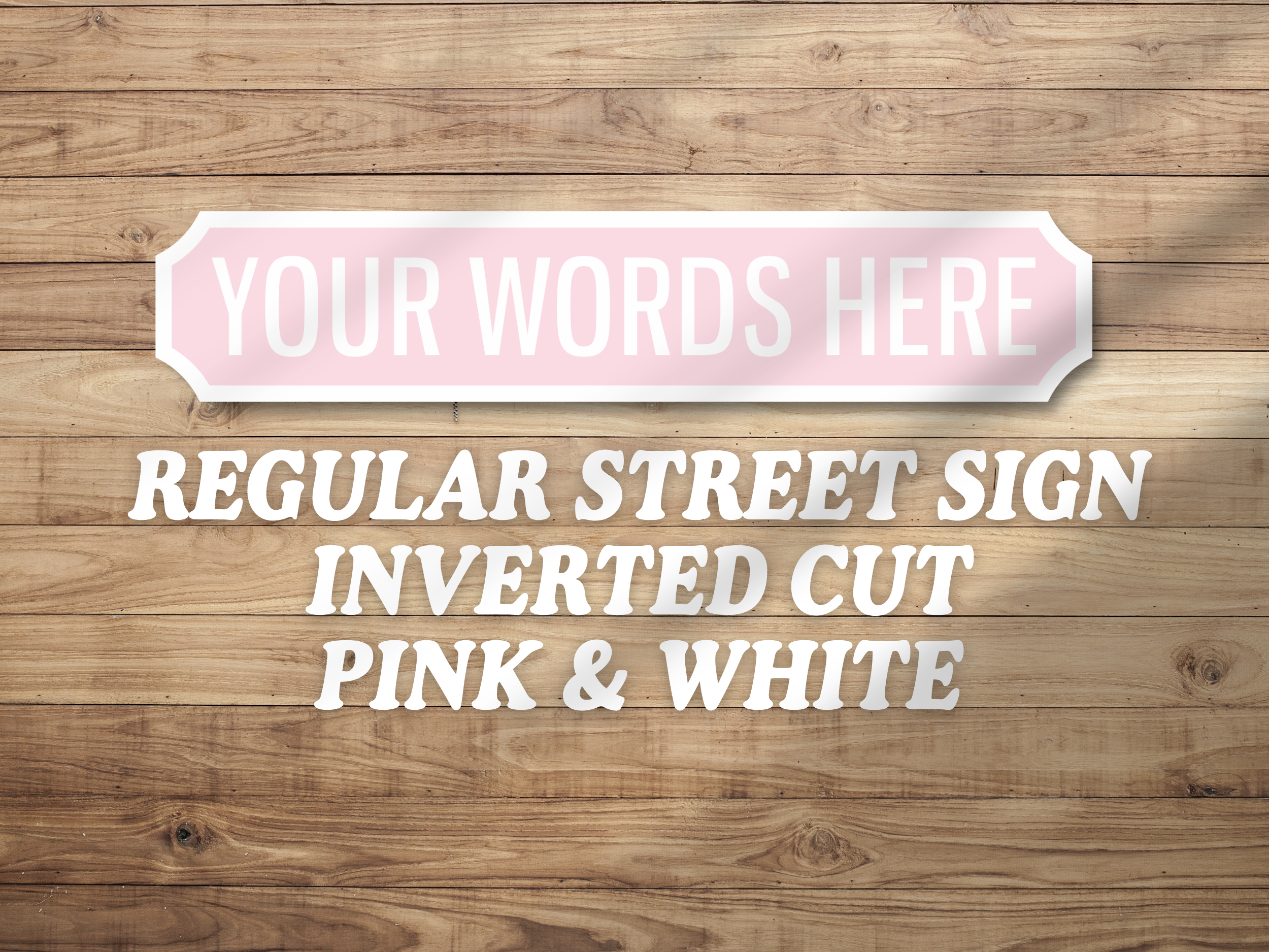 Personalised Vintage-Style Street Sign