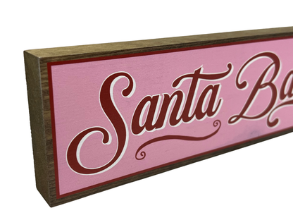 Santa Baby | Rustic Christmas Shelf Sitter